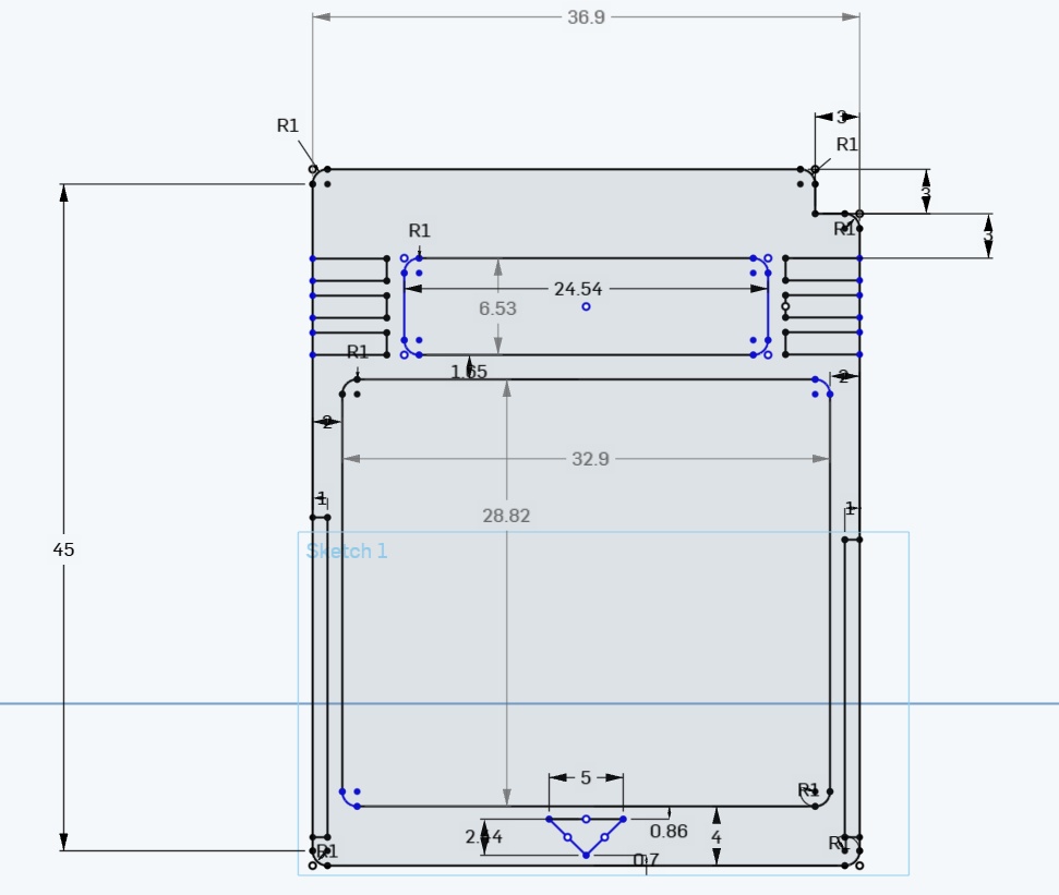 Fully dimensioned - easy to edit